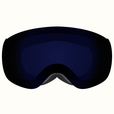 Dipper Plus Kids' Ski & Snowboard Goggles | Matte White and Sapphire