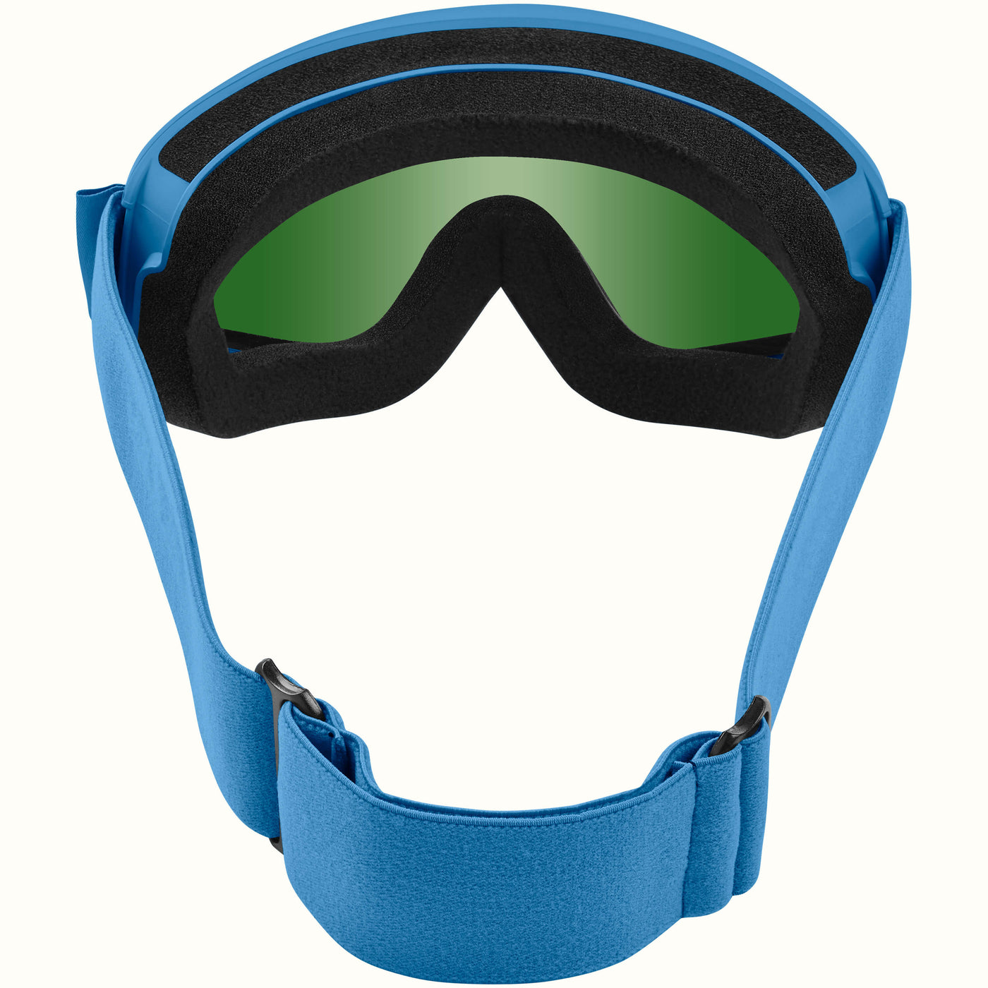 Dipper Kids' Ski & Snowboard Goggles | Matte Brash Blue and Peridot