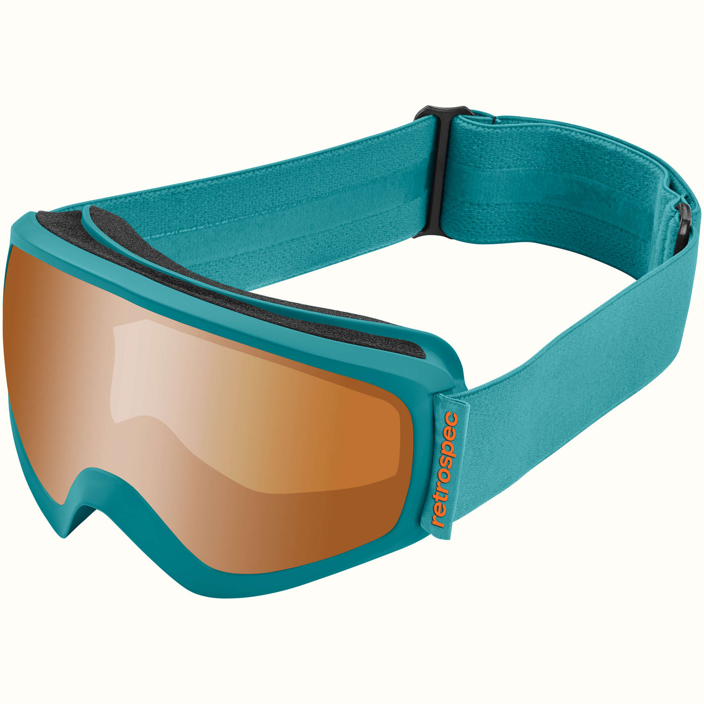 Dipper Kids' Ski & Snowboard Goggles | Matte Teal and Citrine