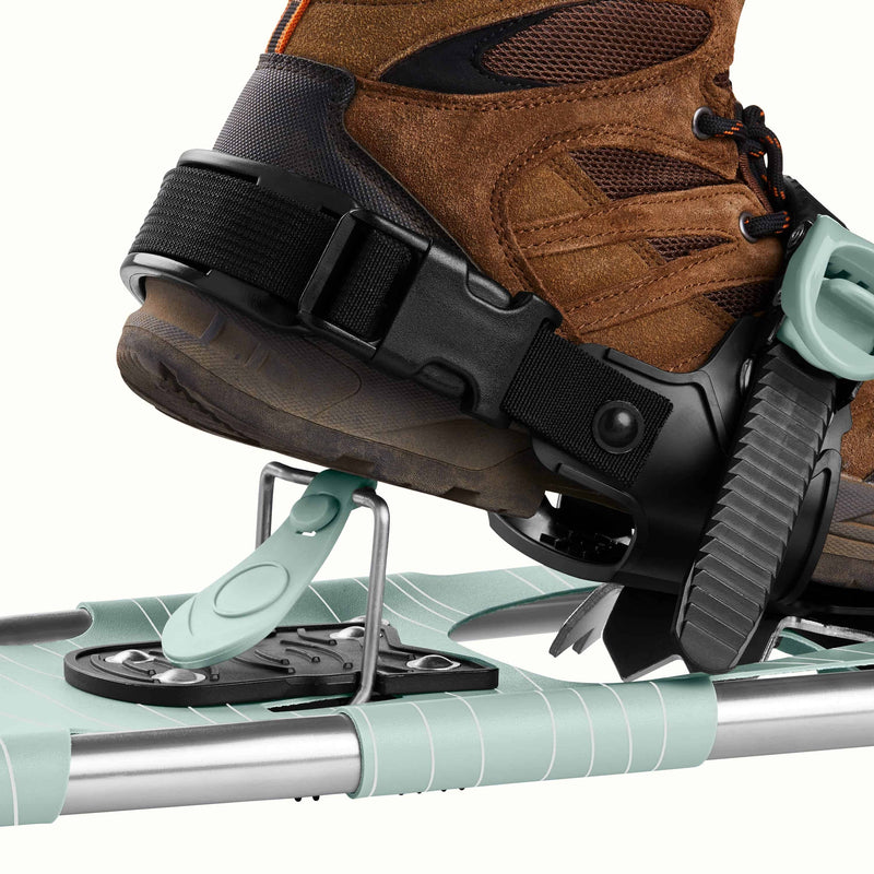 Drifter Snowshoe Bundle With Trekking Poles | Winter Mint 25 in (120-200lbs)