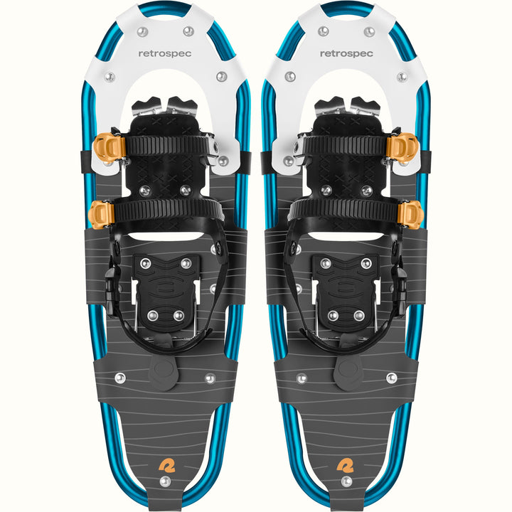 Drifter Snowshoe Bundle With Trekking Poles | Ice Cap 25 in (120-200lbs)