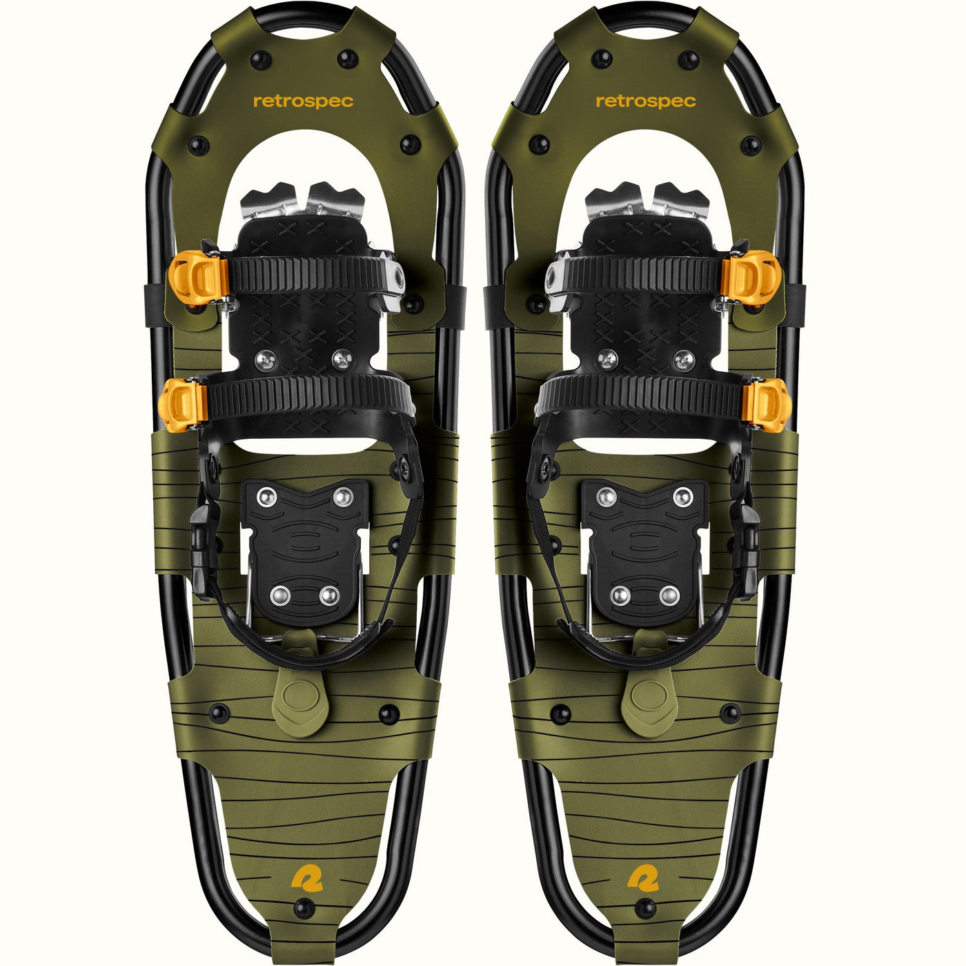 Drifter Snowshoe Bundle With Trekking Poles | Olive 25 in (120-200lbs)