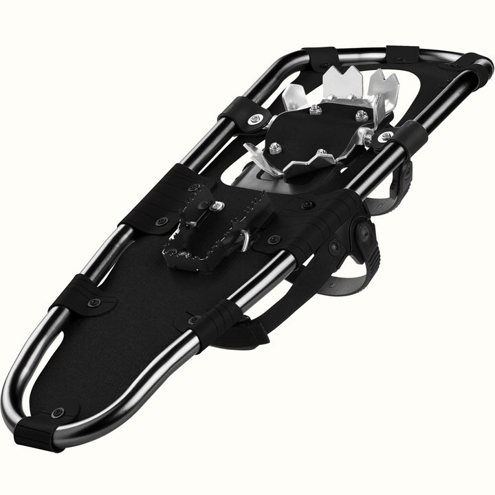 Drifter Snowshoe Bundle With Trekking Poles | Black Ice 25 in (120-200lbs)