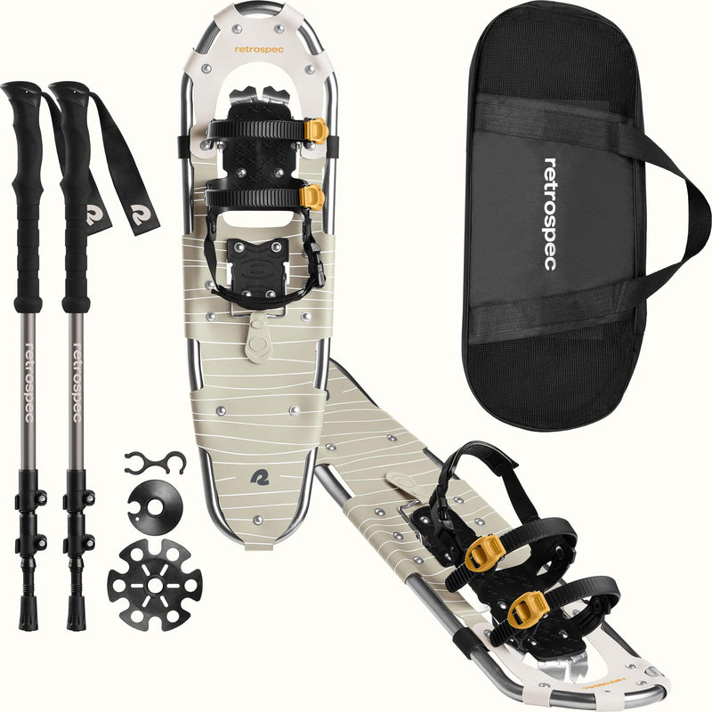 Drifter Snowshoe Bundle With Trekking Poles | Laurel 30 in (180-250lbs)