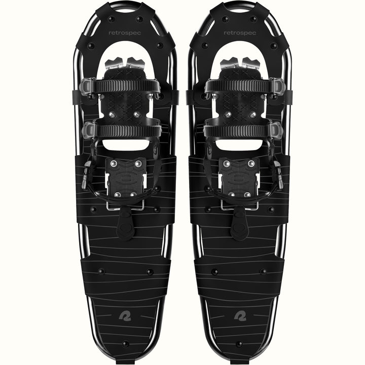 Drifter Snowshoe Bundle With Trekking Poles | Black Ice 30 in (180-250lbs)