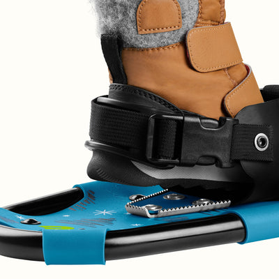 Drifter Kids’ Bundle Snowshoes & Trekking Poles | Brash Blue