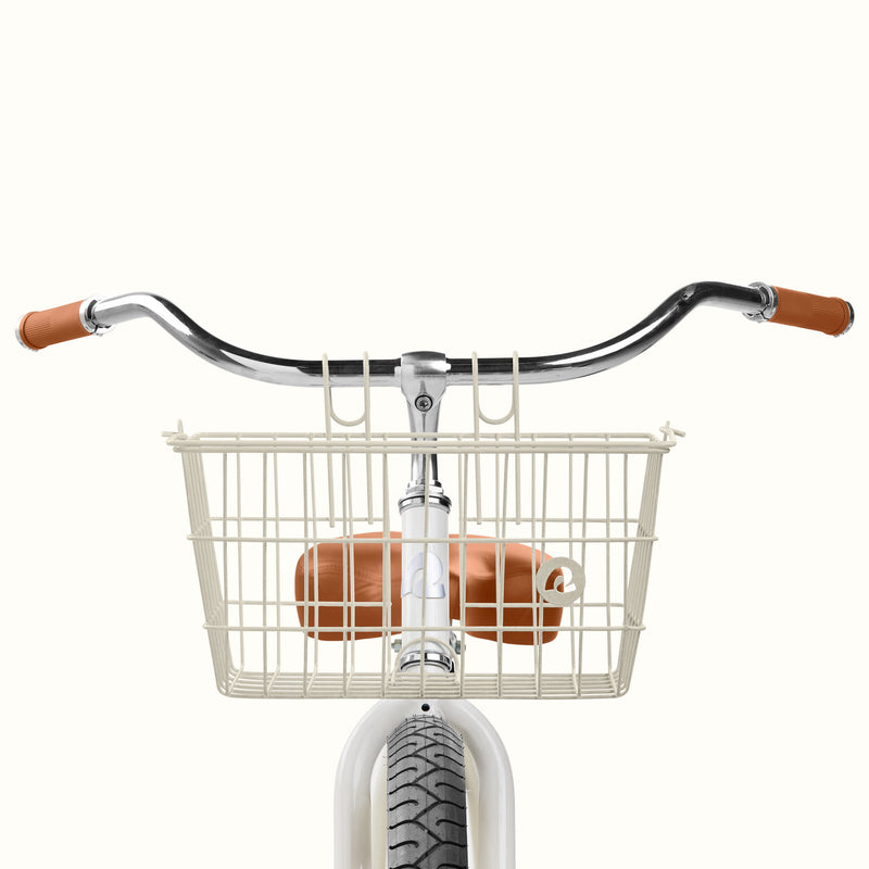 Apollo-Lite Bike Basket | Eggshell