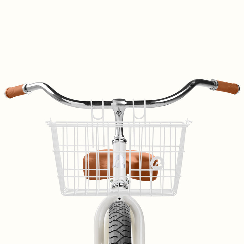 Apollo-Lite Bike Basket | White