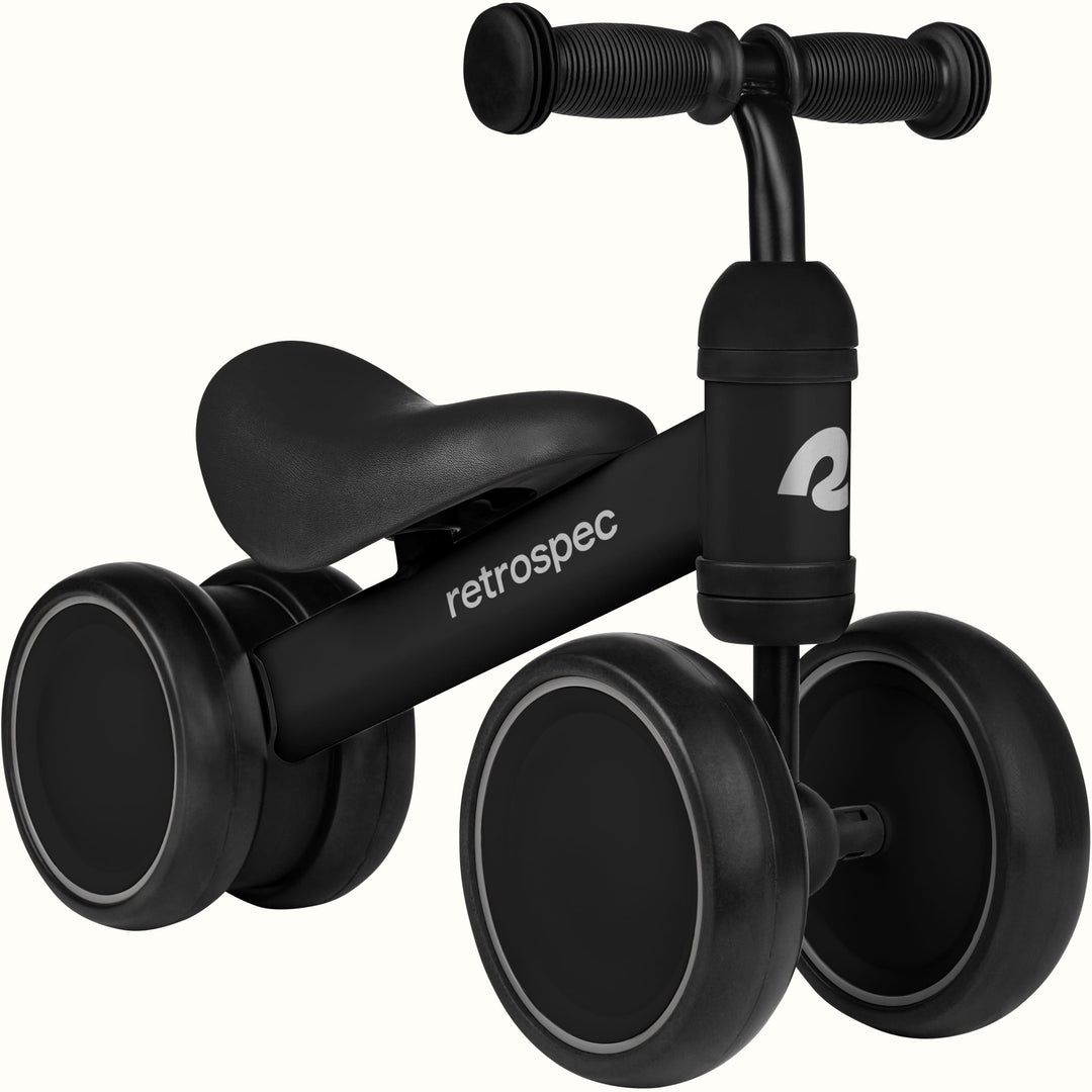 Cricket Baby Walker Balance Bike - 12-24 Months | Black