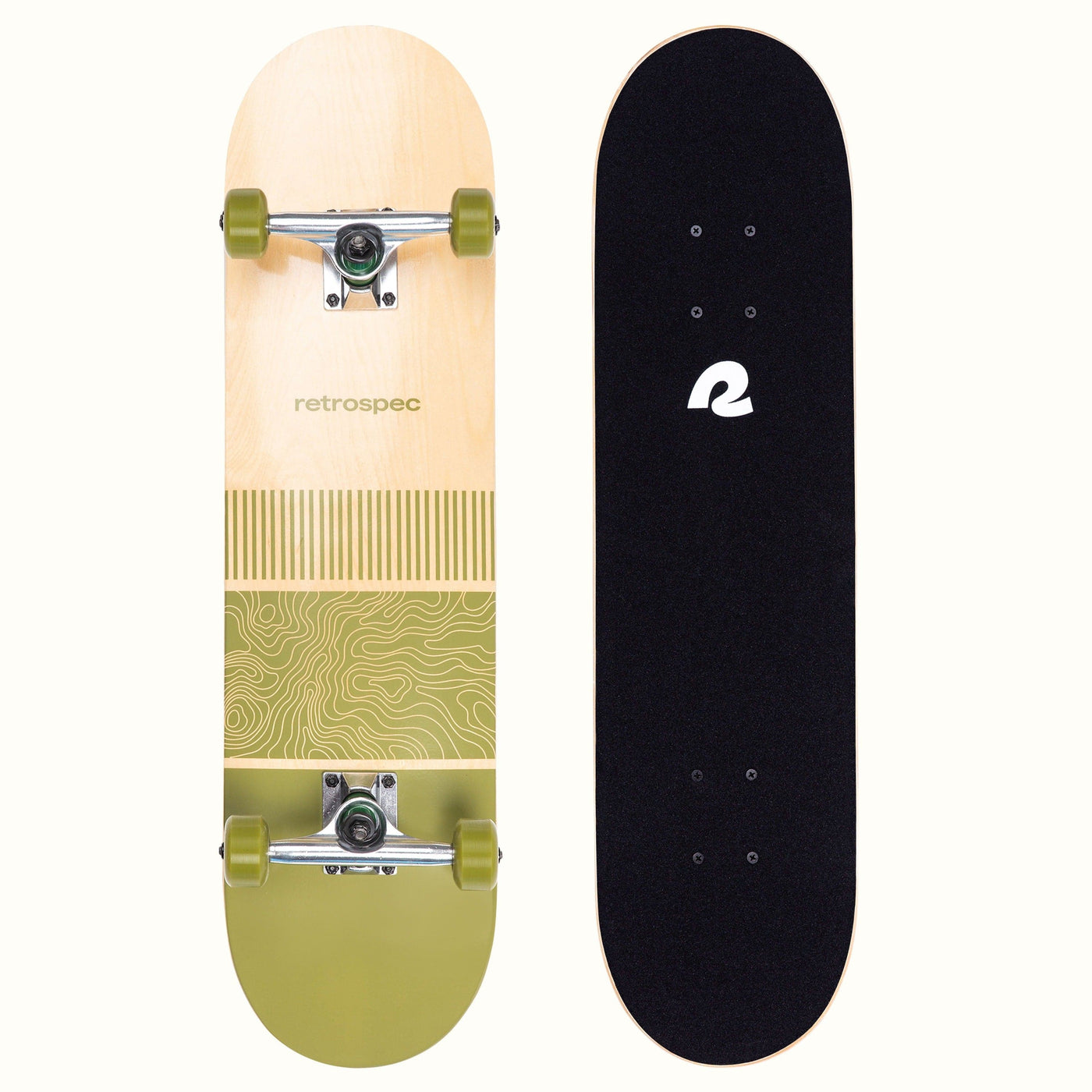 Alameda Skateboard Topo Olive | Topo Olive