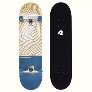 Alameda Skateboard Woven Navy 