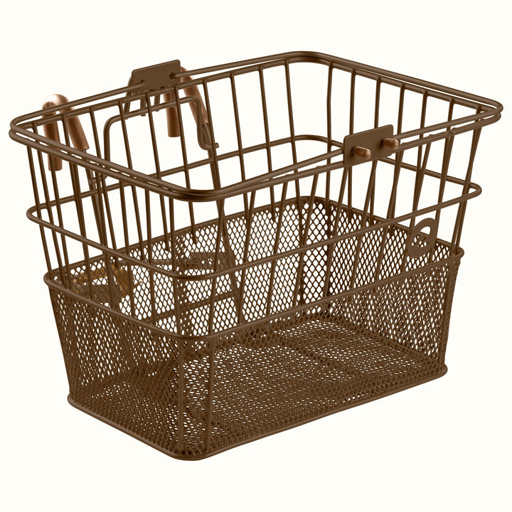 Apollo Steel Bike Basket | Brown 