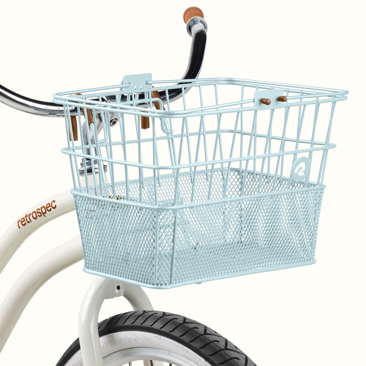 Apollo Steel Bike Basket | Cool Mint 