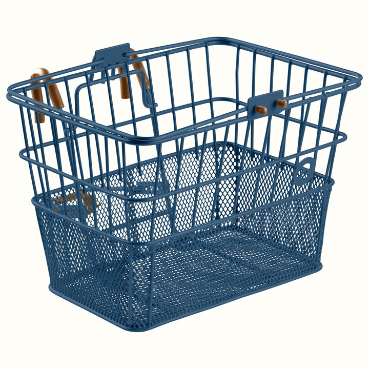 Apollo Steel Bike Basket | Navy