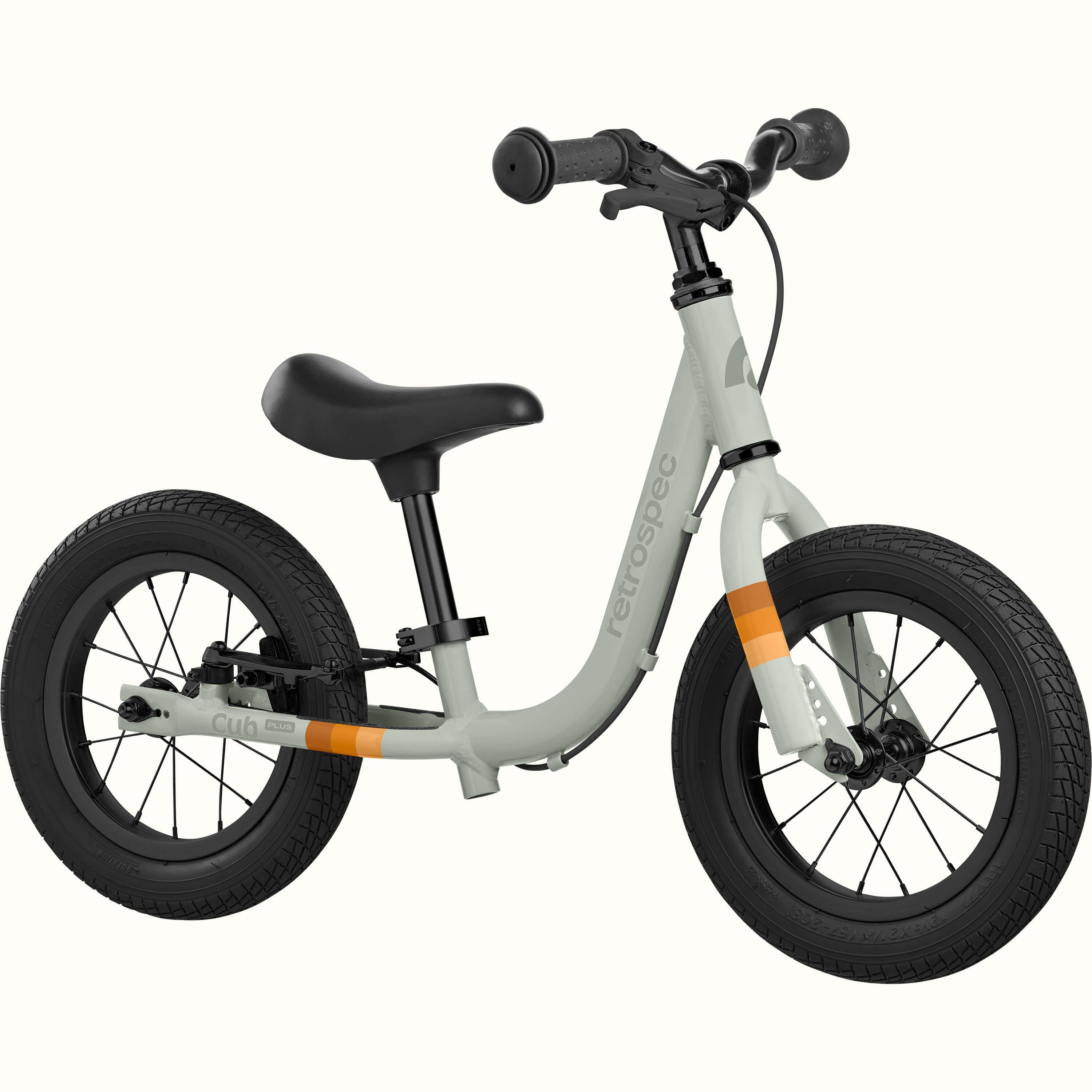 Cub Plus 12 Kids Balance Bike 18 mos 4 Yrs Matte Arbor