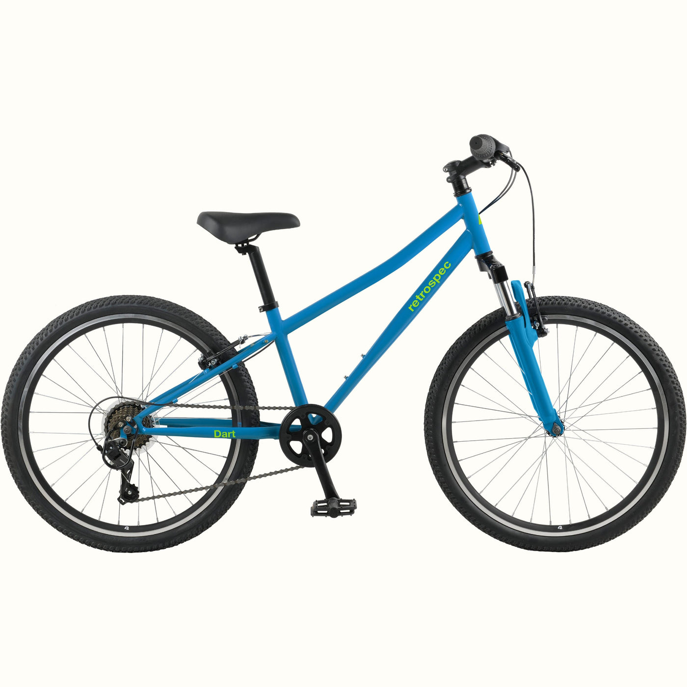 Dart 24" Kids Hybrid Bike - 7 Speed (8-11 yrs) | Brash Blue