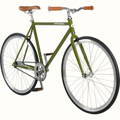 Harper Coaster Bike - Single Speed | Olive Drab