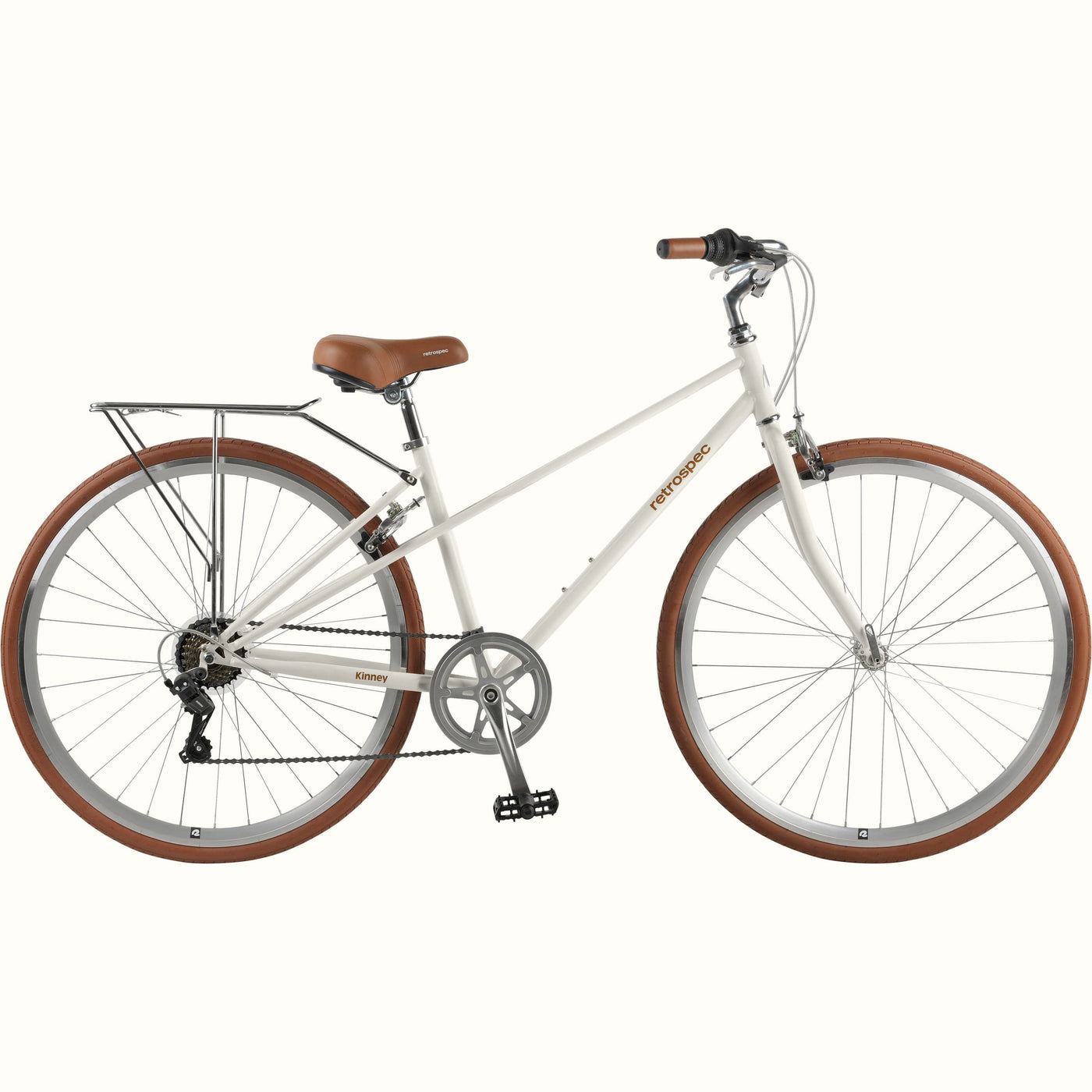 Kinney Mixte City Bike | Eggshell