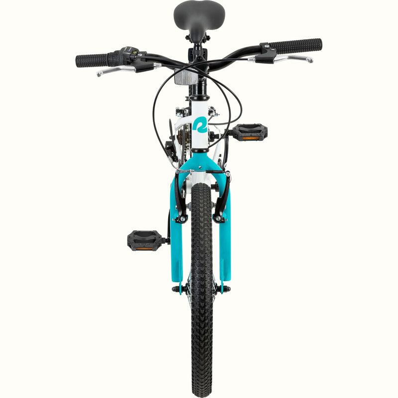 Koda 7-Speed 20” Kids’ Bike (6-8 years) | White and Teal