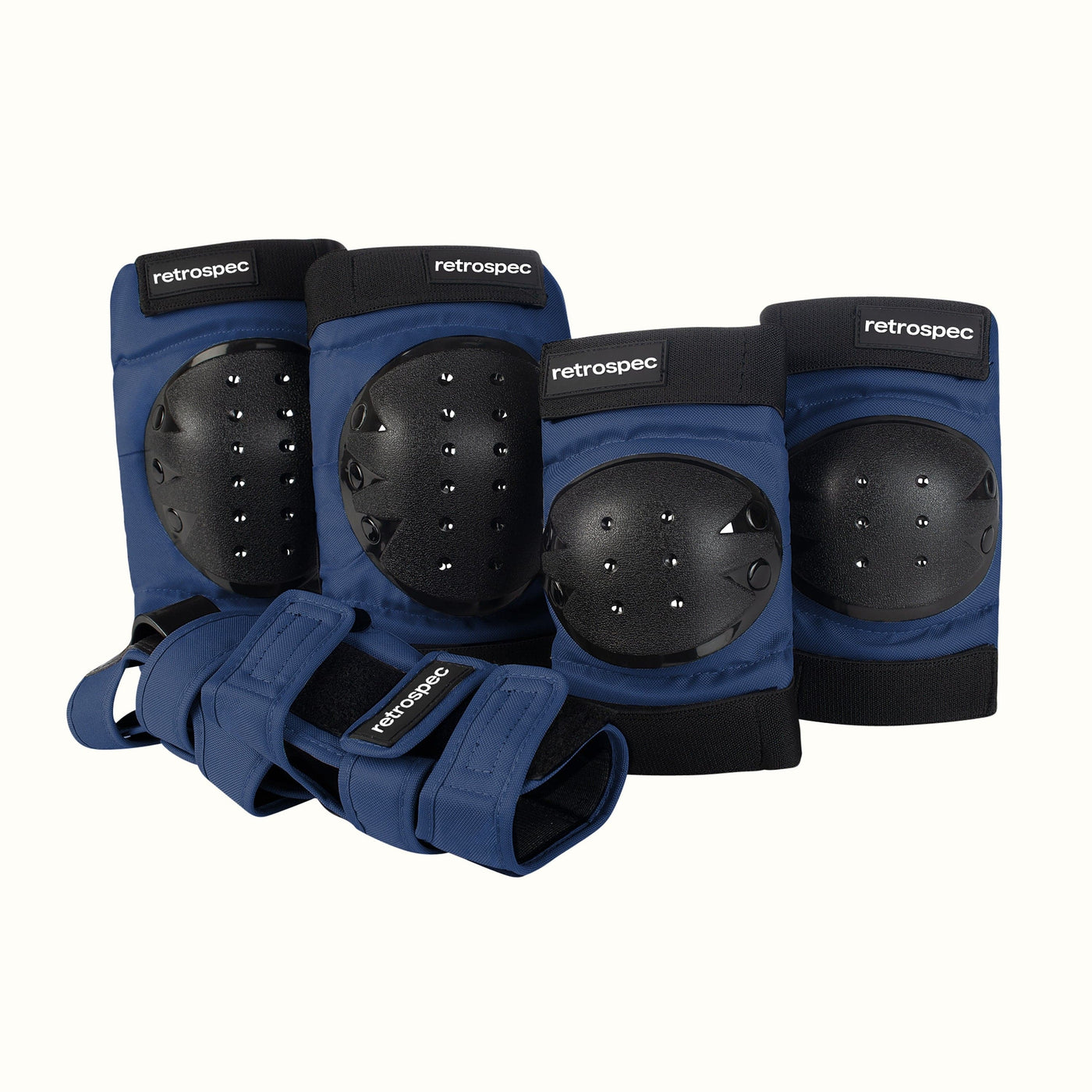 Protect Knee and Elbow Pads w/ Wrist Guards | MIdnight
