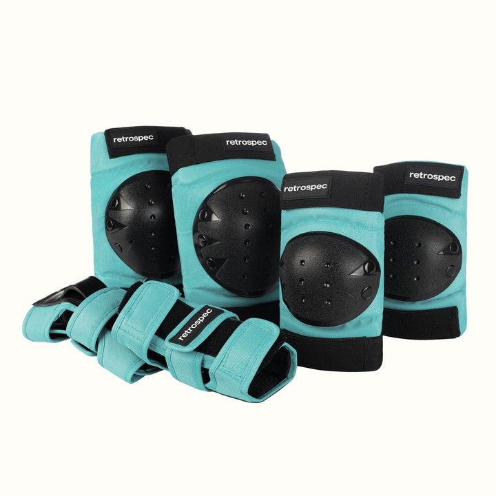 Protect Knee and Elbow Pads w/ Wrist Guards | Spring Mint