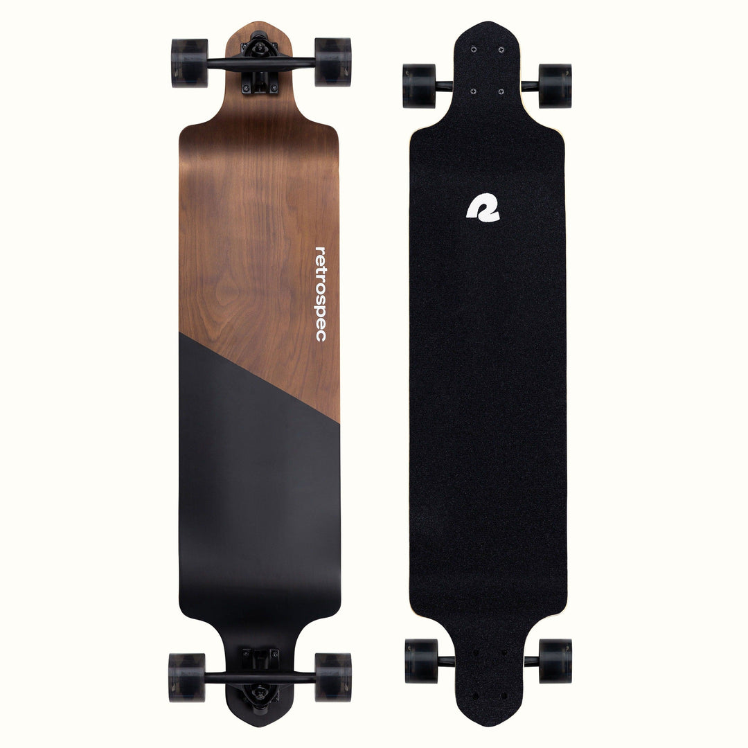 Tidal Drop Down Longboard | Black Edge