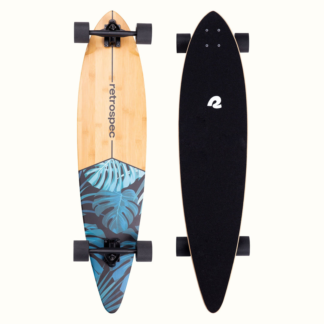 Zed Pintail Longboard | Dark Tropics